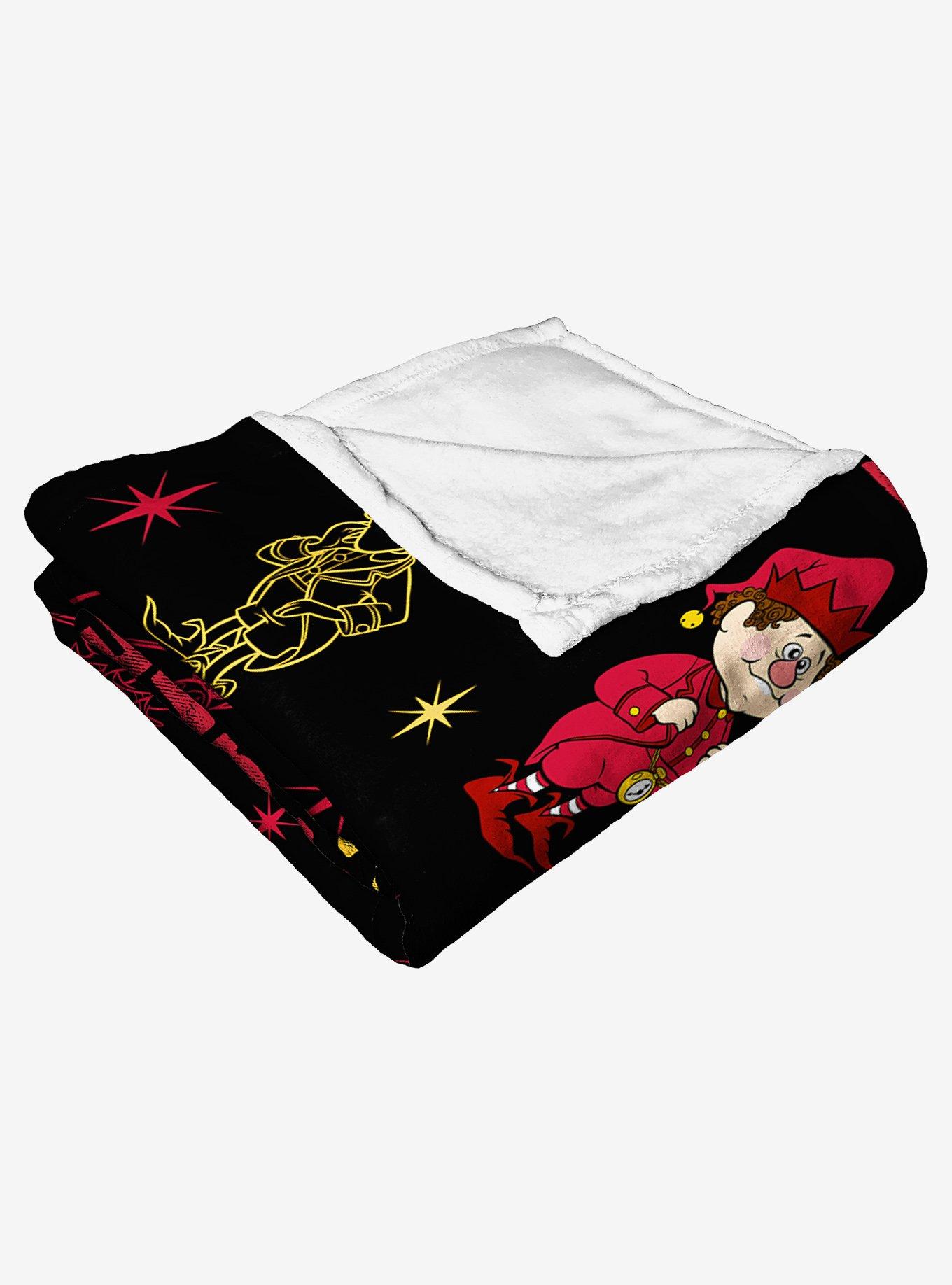 The Year Without A Santa Claus Jingle And Jangle Silk Touch Throw, , alternate