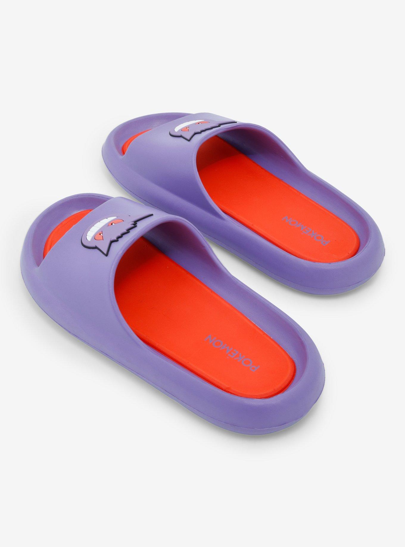 Pokemon Gengar Slide Sandals, MULTI, alternate