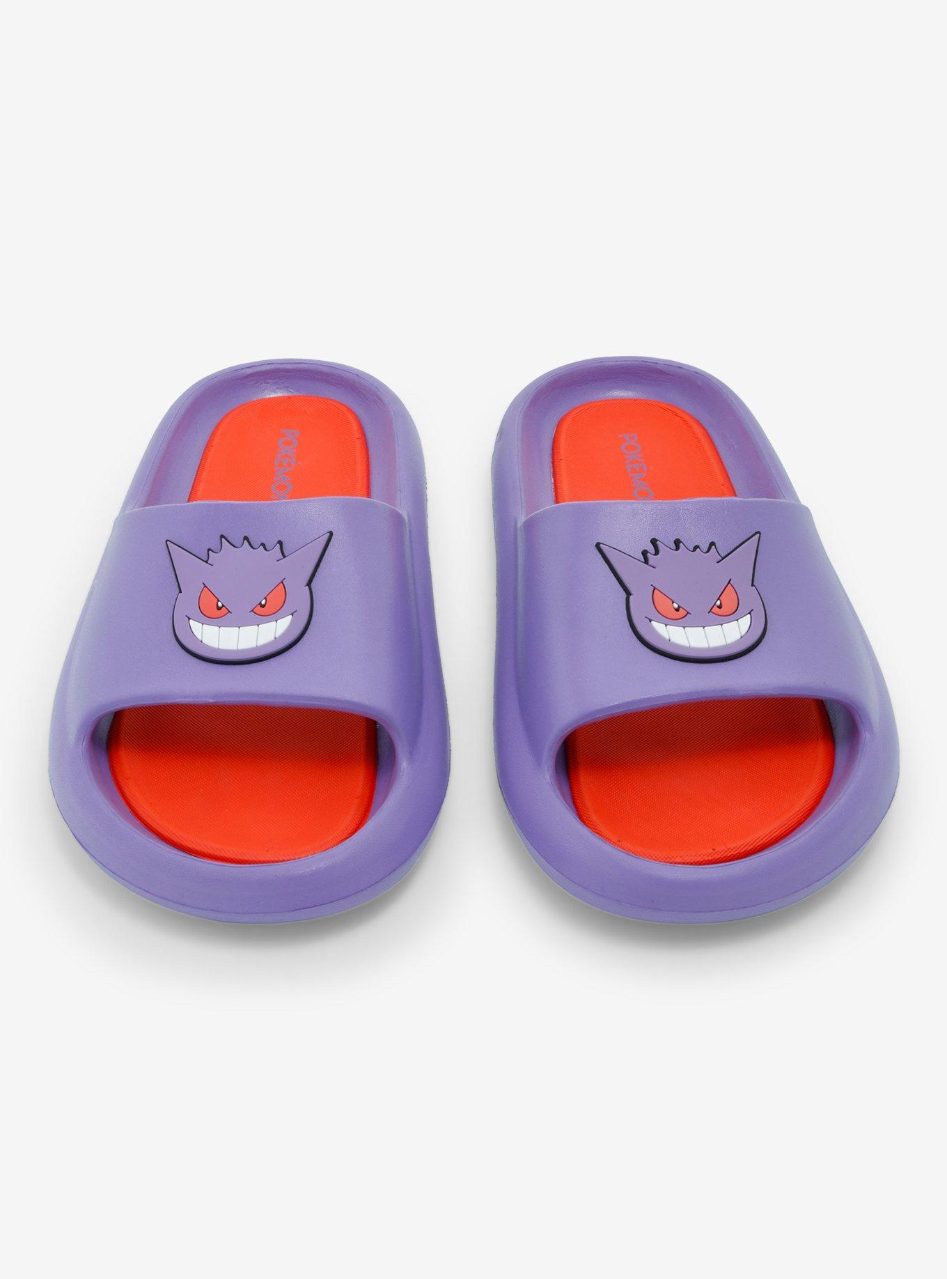 Pokemon Gengar Slide Sandals, MULTI, alternate