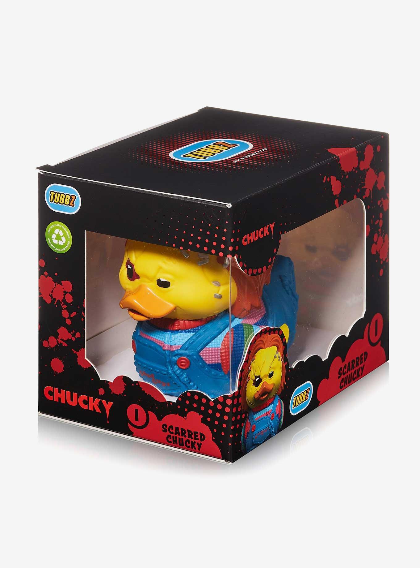 TUBBZ Chucky Scarred Chucky Duck Vinyl Figure, , hi-res