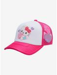 Sanrio Hello Kitty Emo Kyun Trucker Cap — BoxLunch Exclusive, , alternate