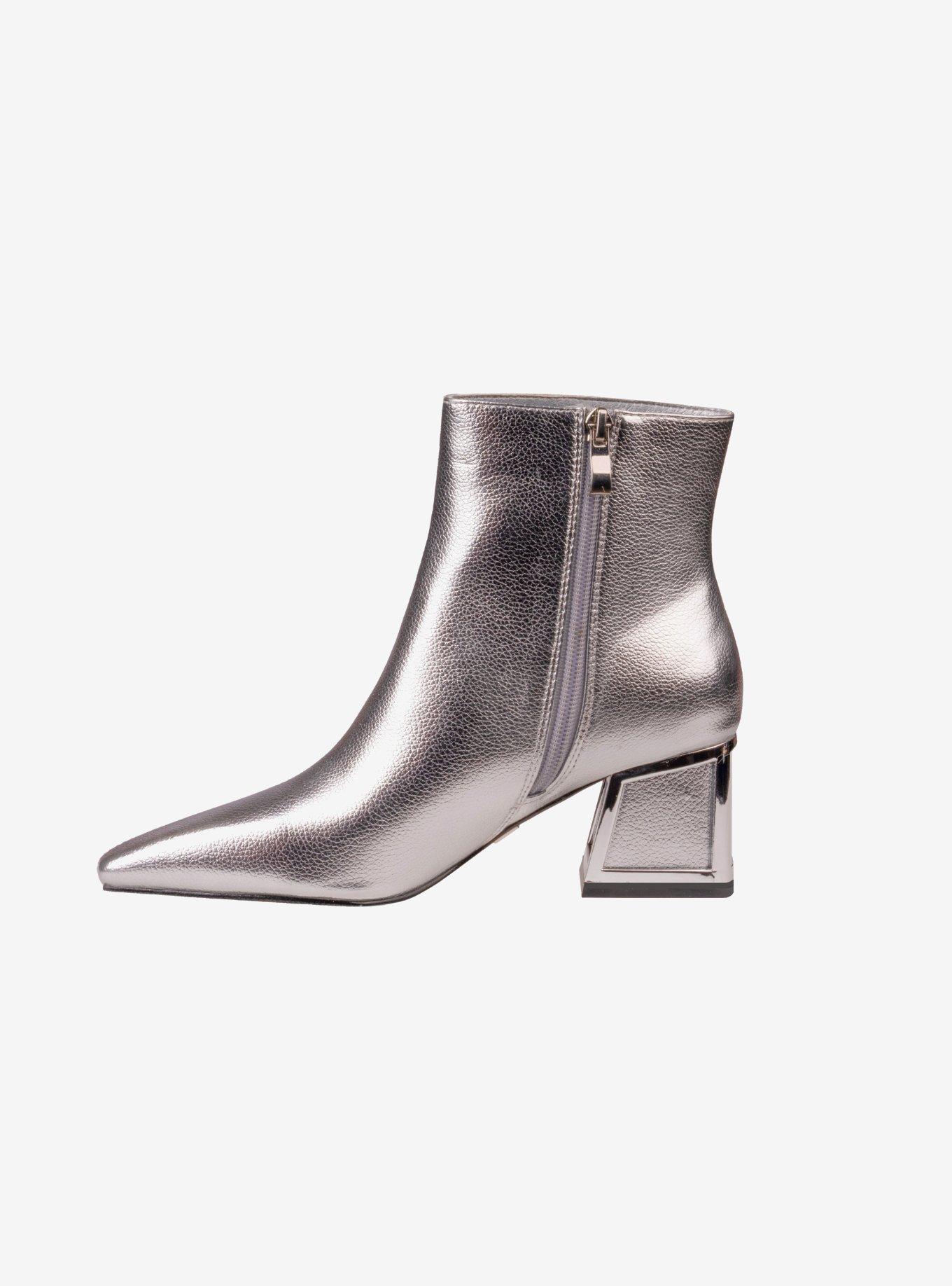 Brooke Ankle Bootie Silver