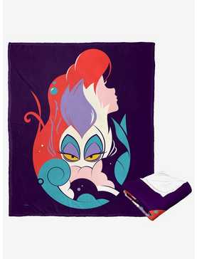 Disney The Little Mermaid Classic Heroine And Villain Silk Touch Throw Blanket, , hi-res