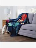 Disney The Little Mermaid Classic Life Is The Bubbles Silk Touch Throw Blanket, , alternate