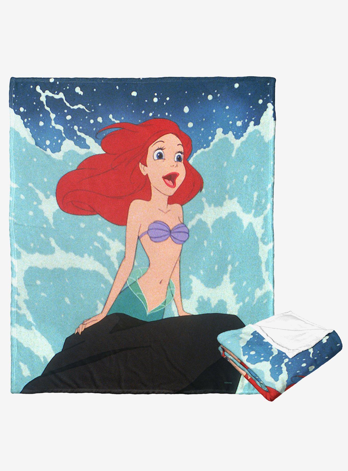 Disney The Little Mermaid Classic Part Of Your World Silk Touch Throw Blanket, , hi-res