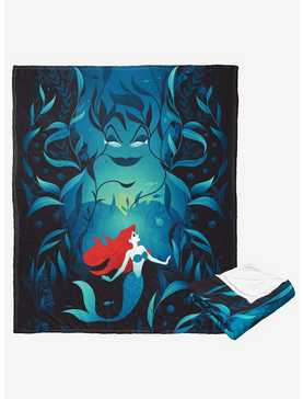 Disney The Little Mermaid Classic Ariel And Ursula Silk Touch Throw Blanket, , hi-res