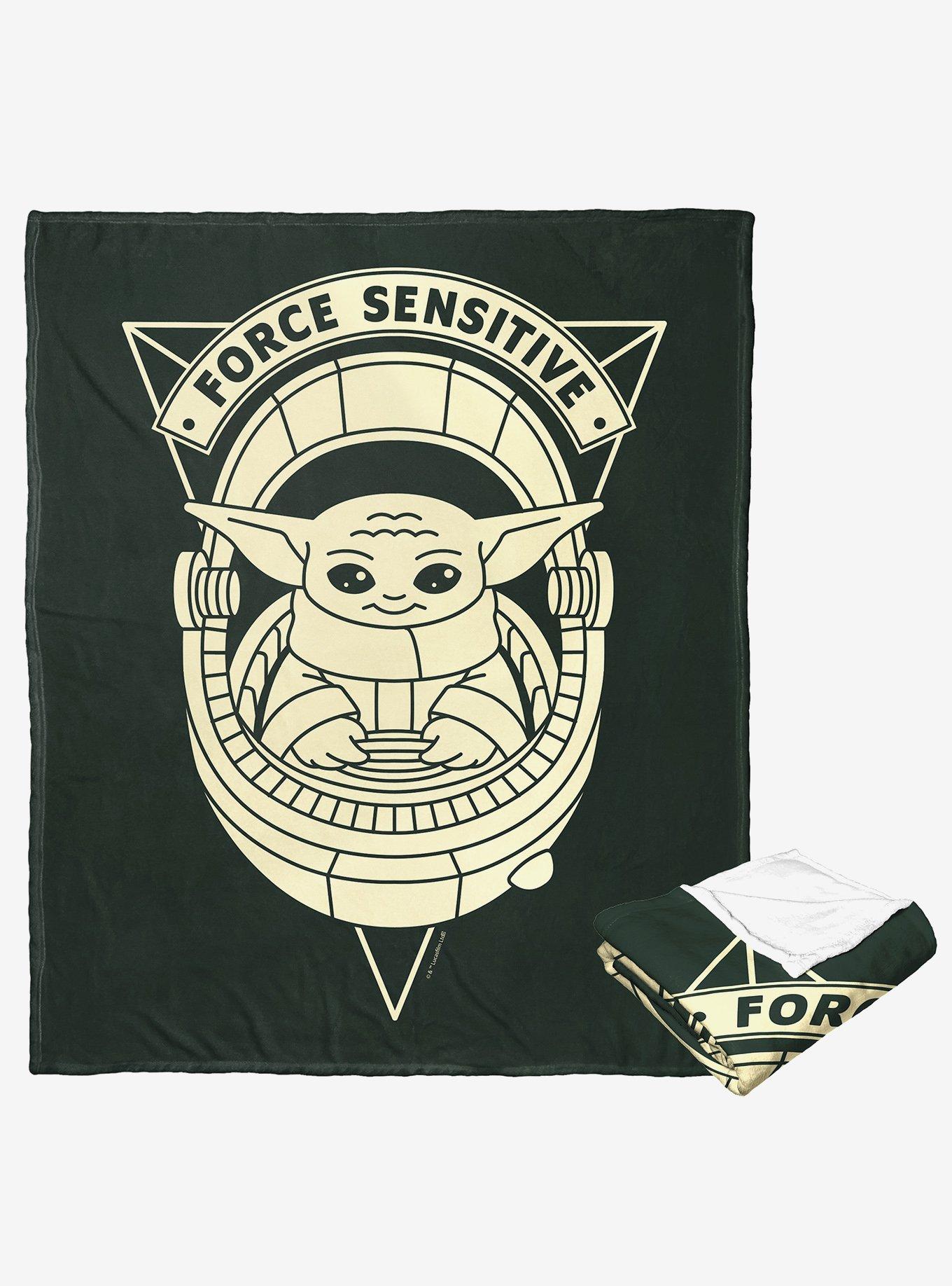 Star Wars The Mandalorian Force Sensitive Silk Touch Throw, , alternate