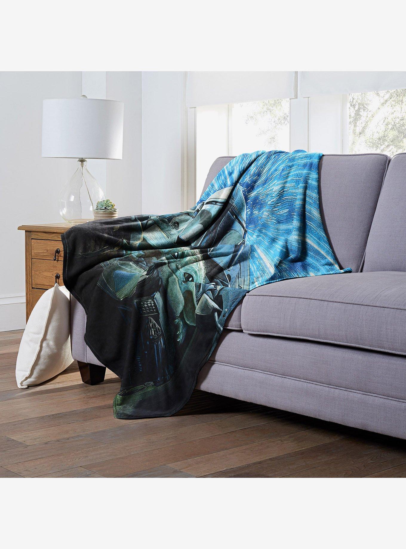 Star Wars The Mandalorian Hyperspeed Silk Touch Throw, , alternate