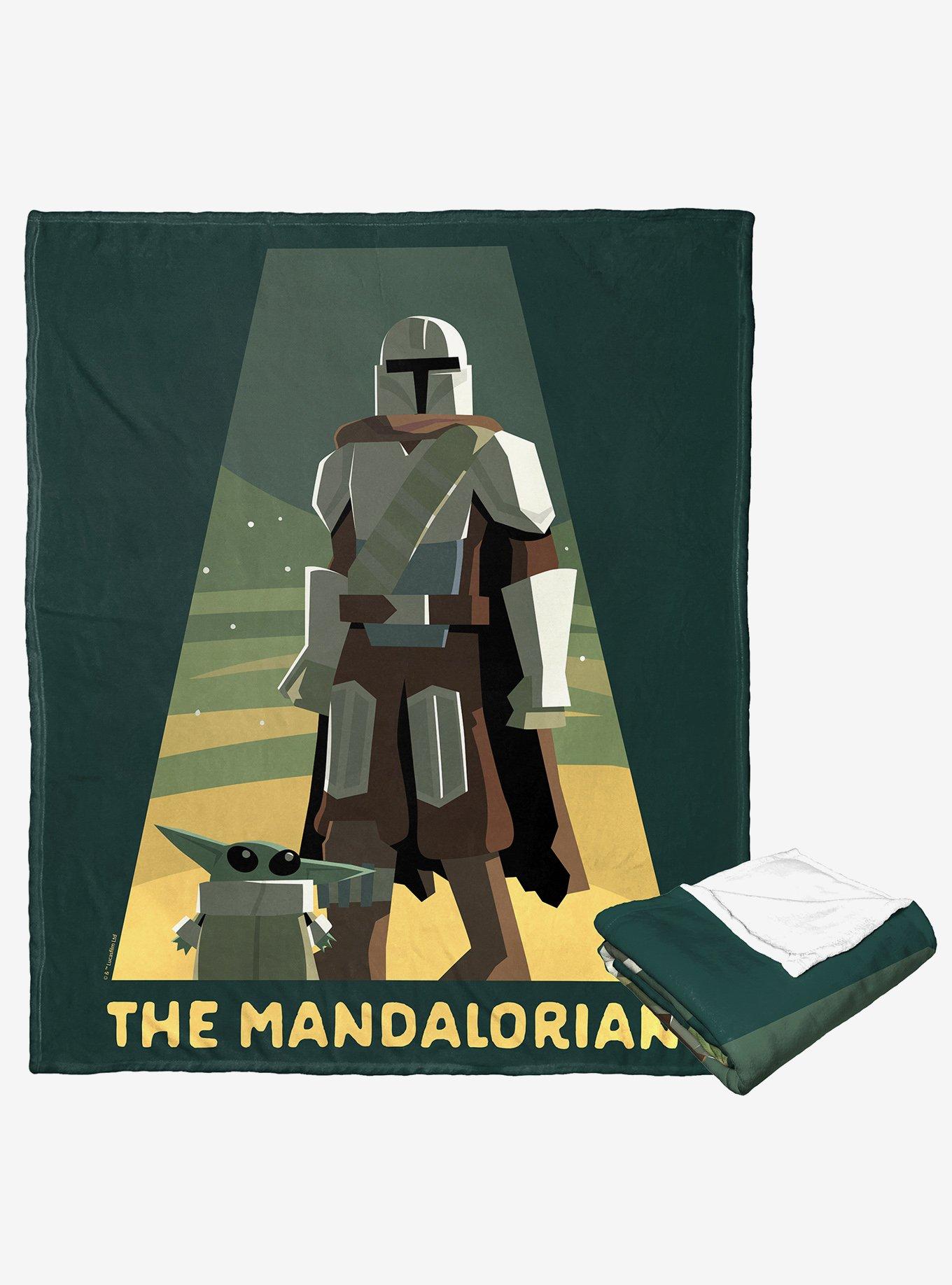 Star Wars The Mandalorian Spotlight Silk Touch Throw, , alternate