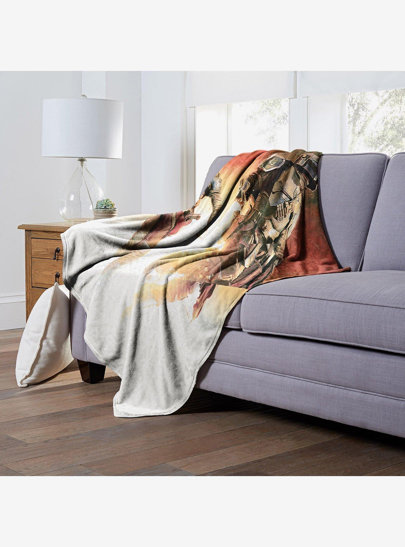 Star Wars The Mandalorian Take Flight Silk Touch Throw, , alternate