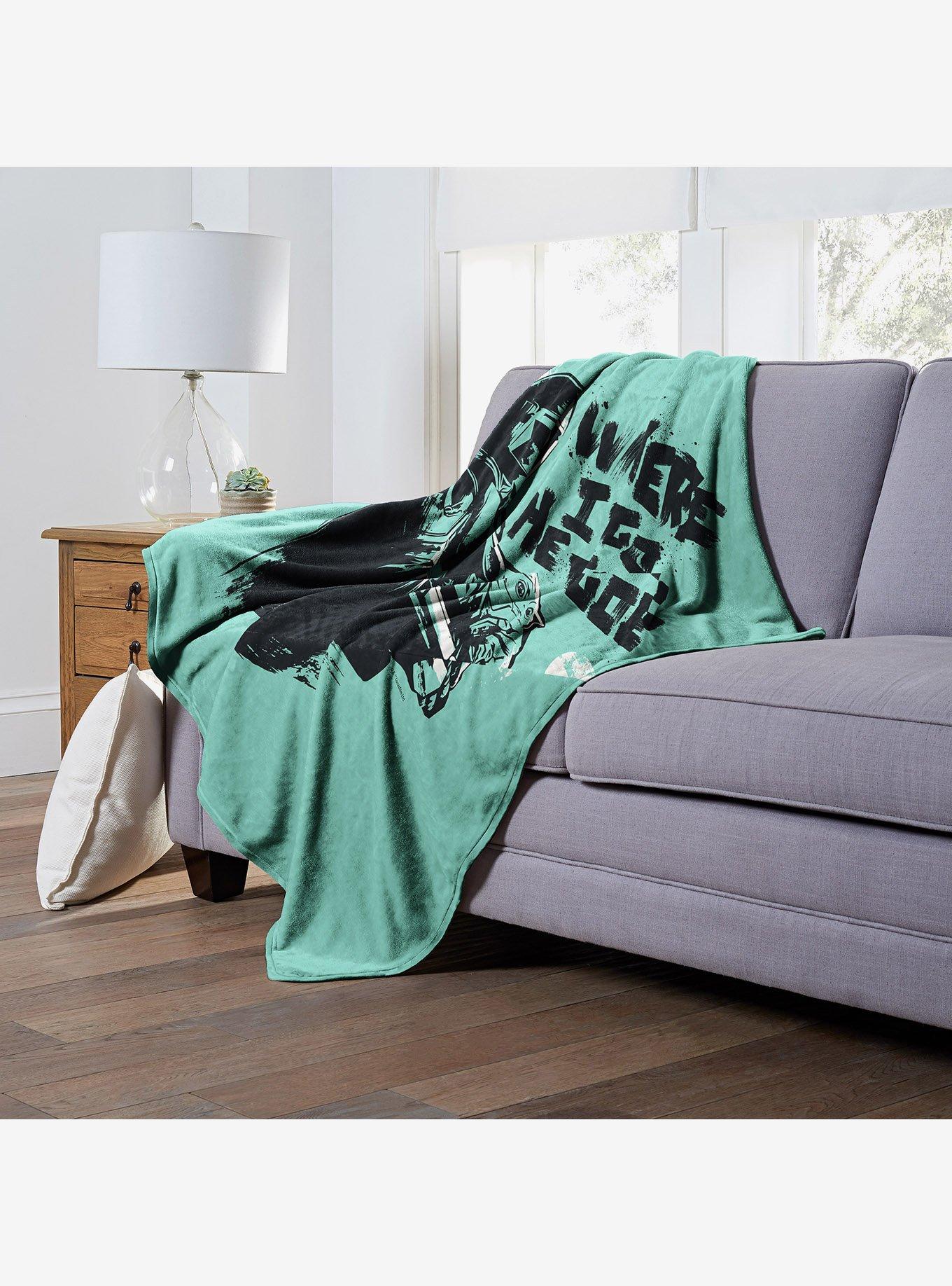 Star Wars The Mandalorian We Go Together Silk Touch Throw, , alternate