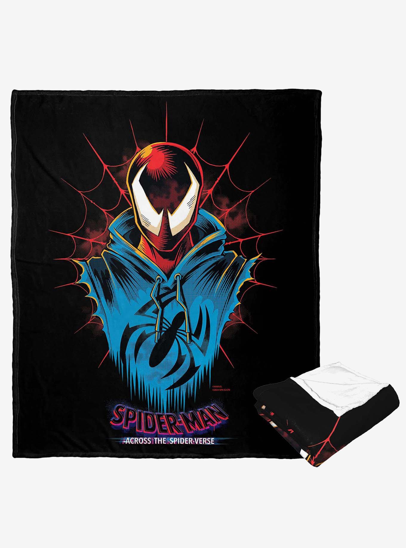 Marvel Spider-Man Across The Spiderverse Ben Reilly Silk Touch Throw Blanket, , hi-res