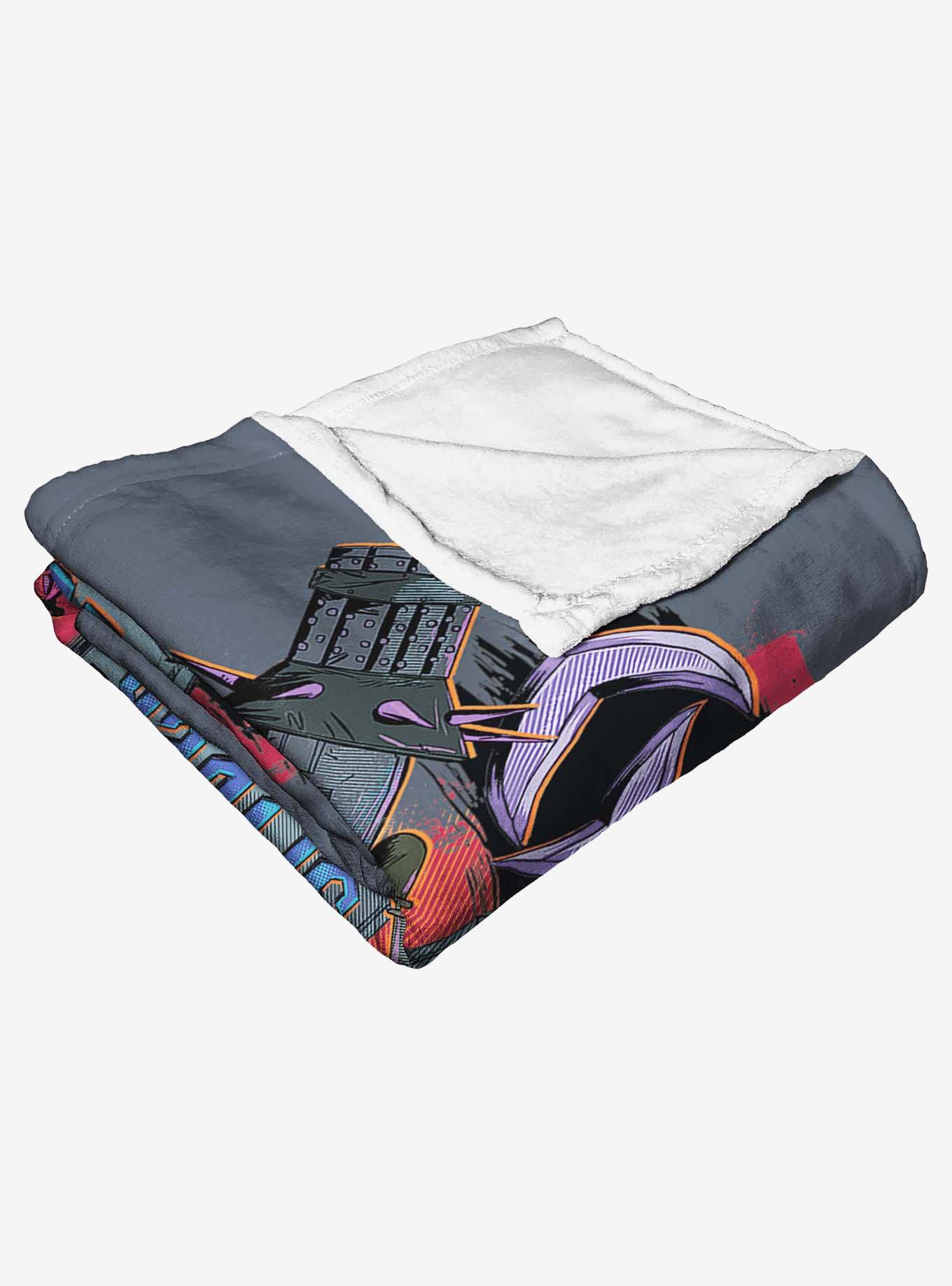 Marvel Spider-Man Across The Spiderverse Cyborg Spider Woman Silk Touch Throw Blanket, , alternate