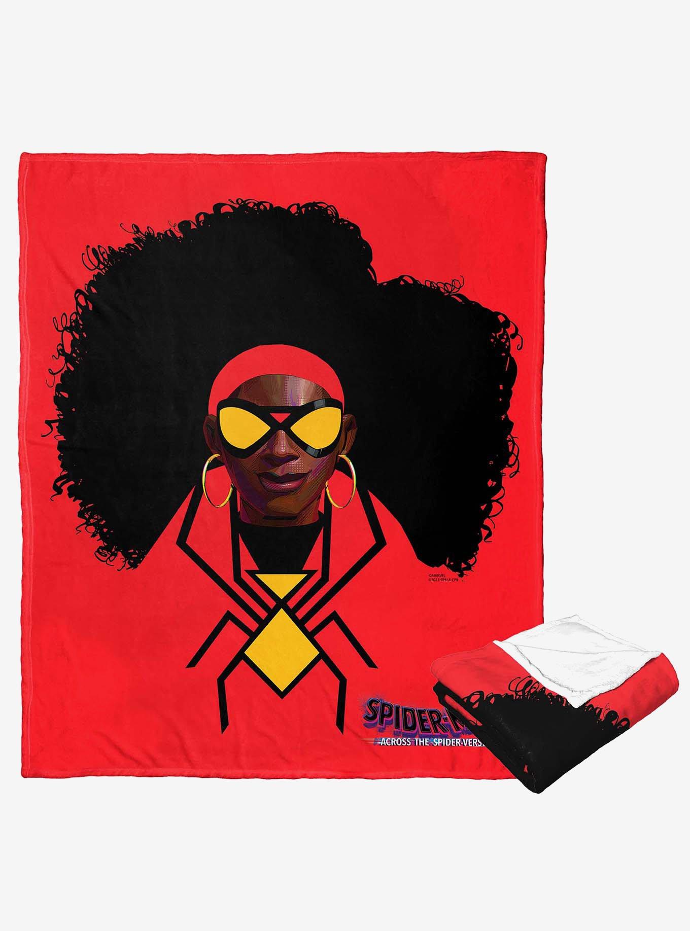 Marvel Spider-Man Across The Spiderverse Jessica Drew Silk Touch Throw Blanket, , alternate