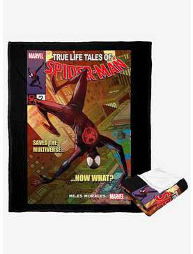Marvel Spider-Man Across The Spiderverse Now What Silk Touch Throw Blanket, , hi-res