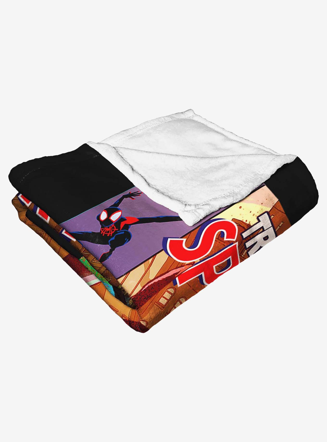Marvel Spider-Man Across The Spiderverse Now What Silk Touch Throw Blanket, , alternate
