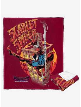 Marvel Spider-Man Across The Spiderverse Scarlet Spider Silk Touch Throw Blanket, , hi-res