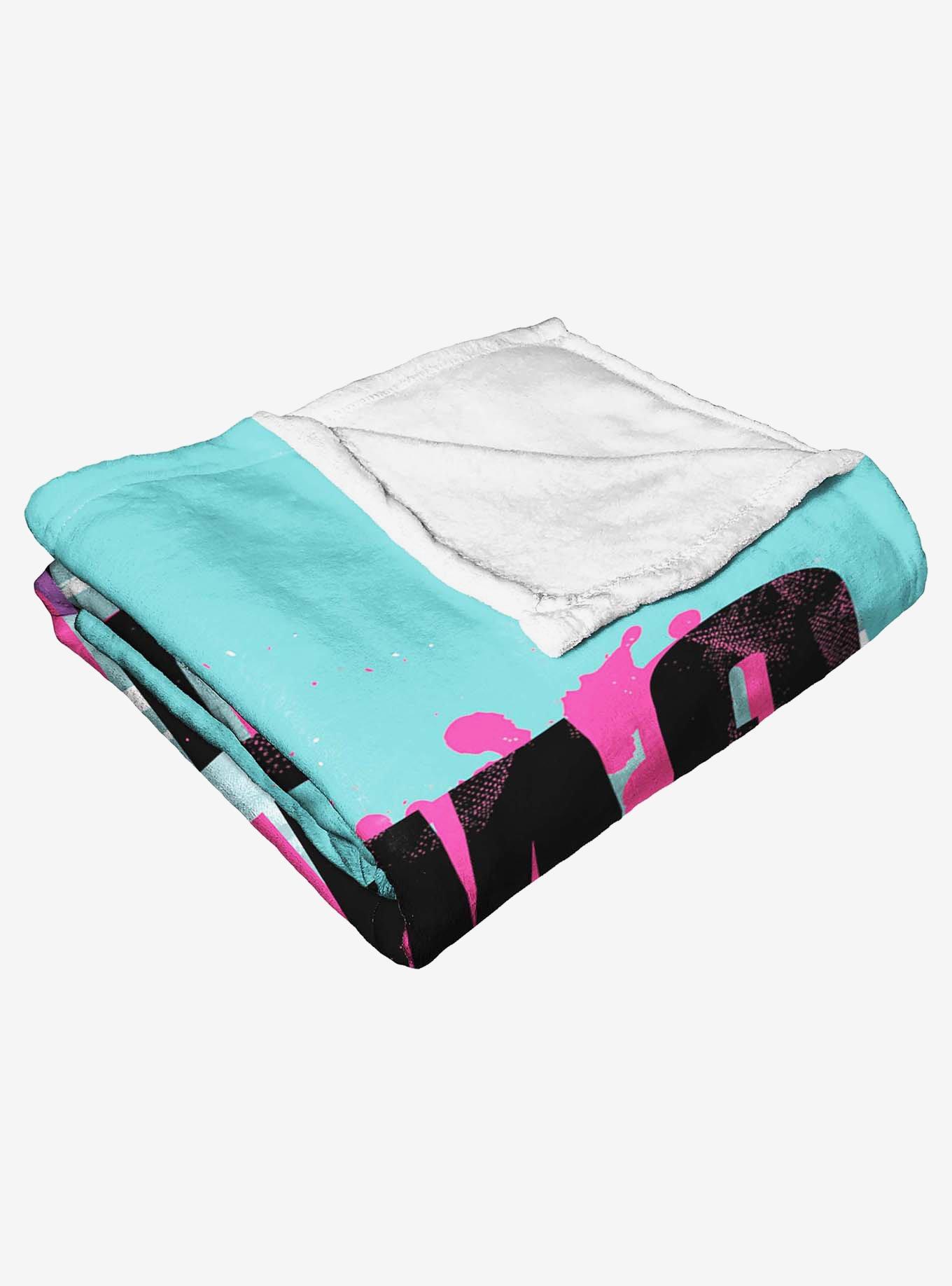 Marvel Spider-Man Across The Spiderverse Spider Gwen Silk Touch Throw Blanket, , alternate