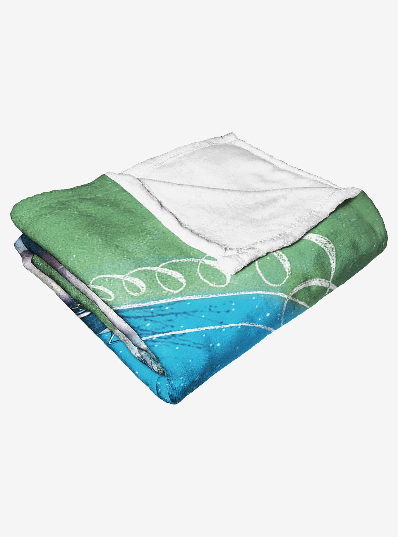 The Polar Express Round Trip Silk Touch Throw Blanket