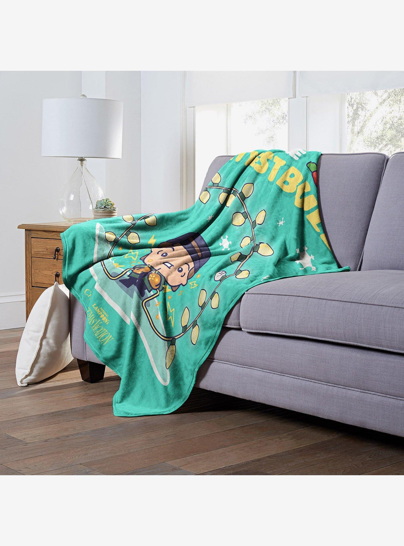 National Lampoon's Christmas Vacation Not The Brightest Silk Touch Throw Blanket, , alternate
