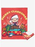 National Lampoon's Christmas Vacation Merry Clarkmas Cartoon Silk Touch Throw Blanket, , alternate