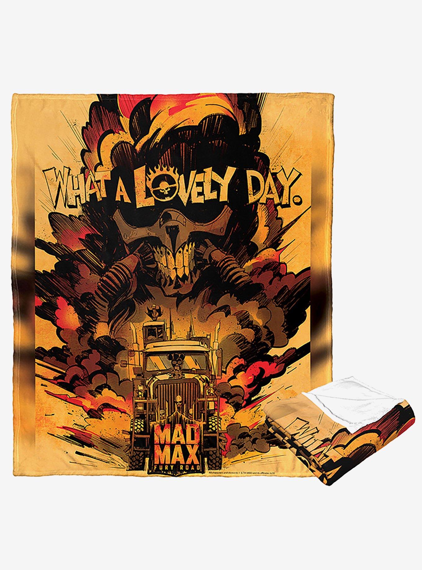 WB 100 Mad Max Fury Road What A Lovely Day Silk Touch Throw, , alternate