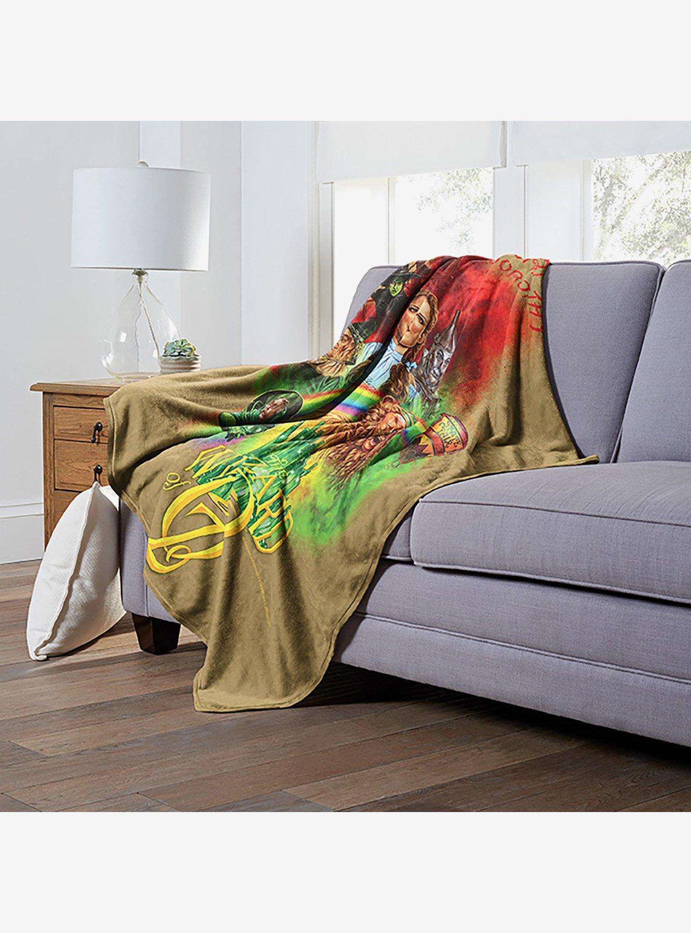 WB 100 The Wizard Of Oz Surrender Dorothy Silk Touch Throw, , alternate