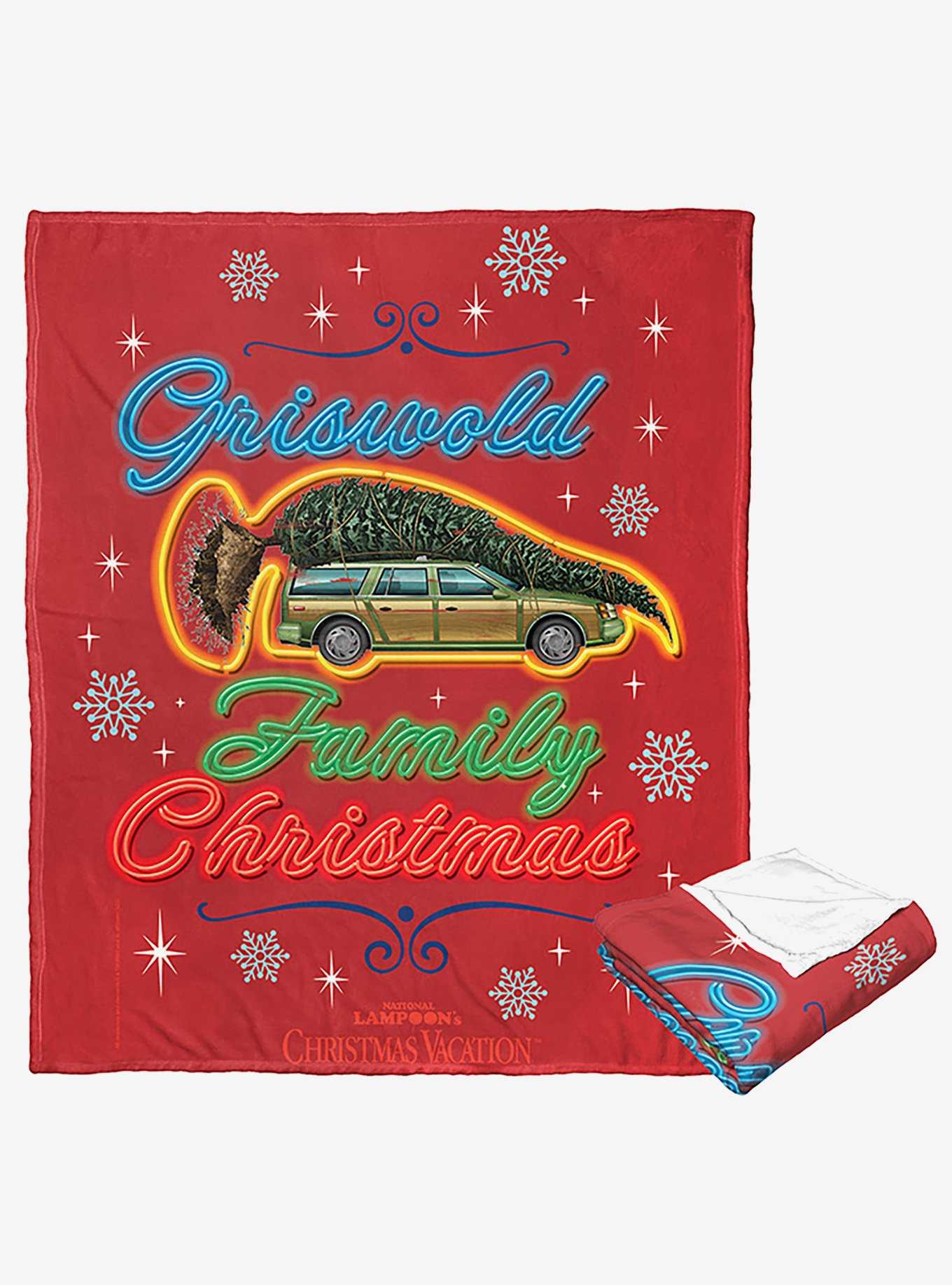 WB 100 National Lampoon's Christmas Vacation Griswold Christmas Silk Touch Throw, , hi-res