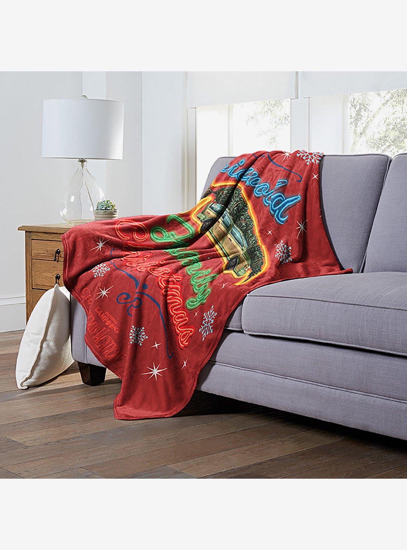 WB 100 National Lampoon's Christmas Vacation Griswold Christmas Silk Touch Throw, , alternate