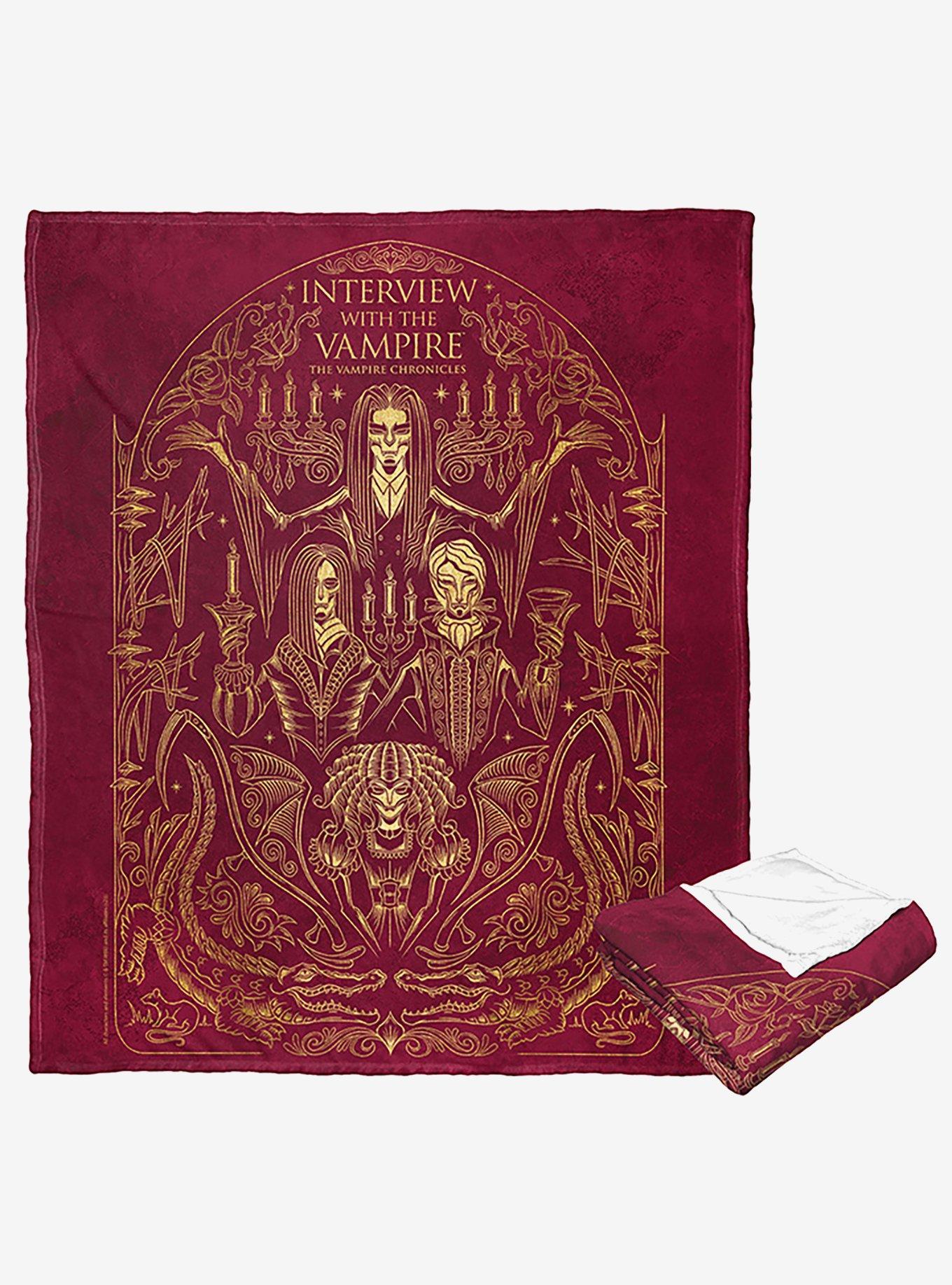 WB 100 Interview With A Vampire Vampire Chronicles Silk Touch Throw, , hi-res