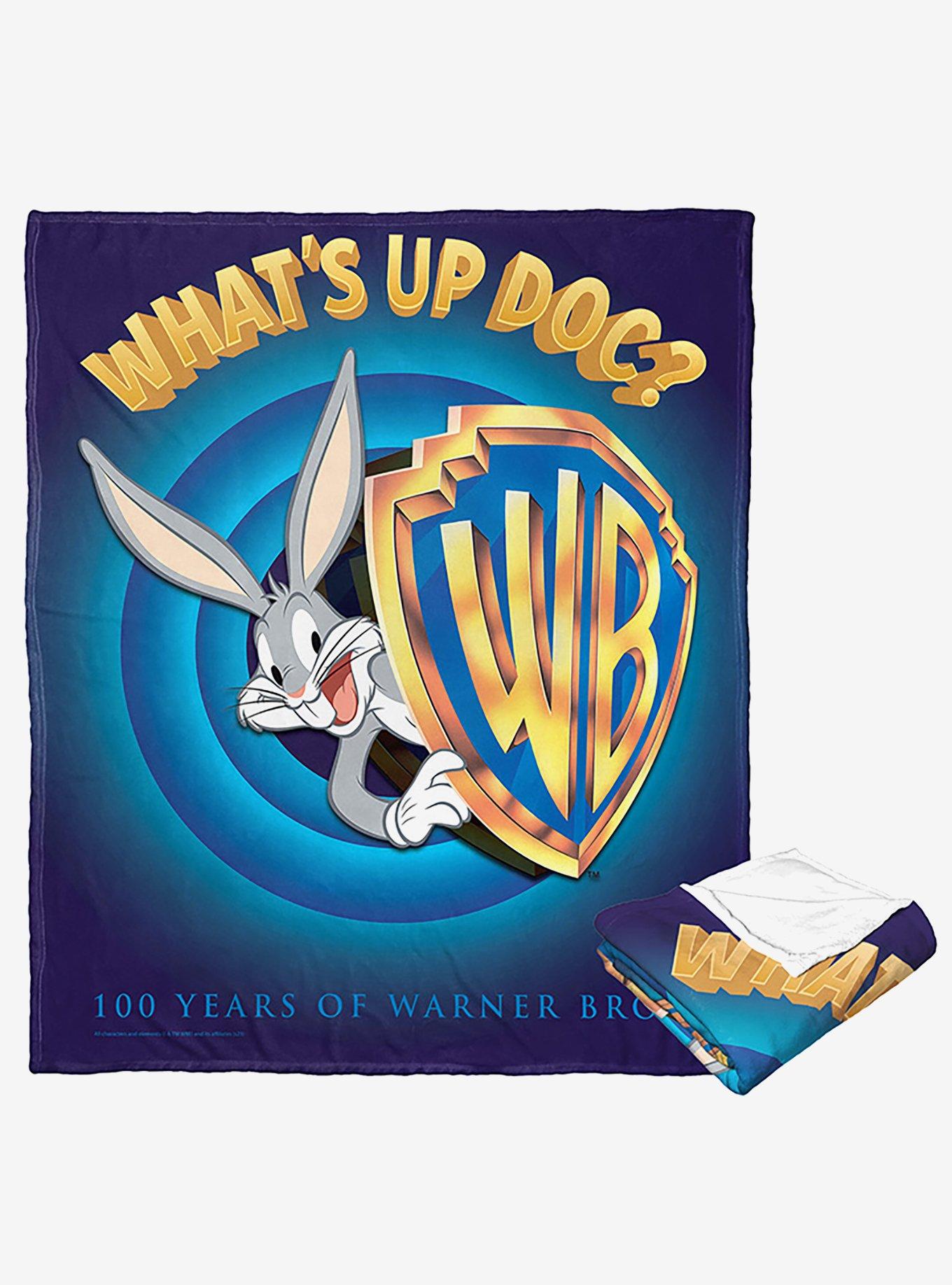 WB 100 Looney Tunes What's Up Doc Silk Touch Throw, , hi-res