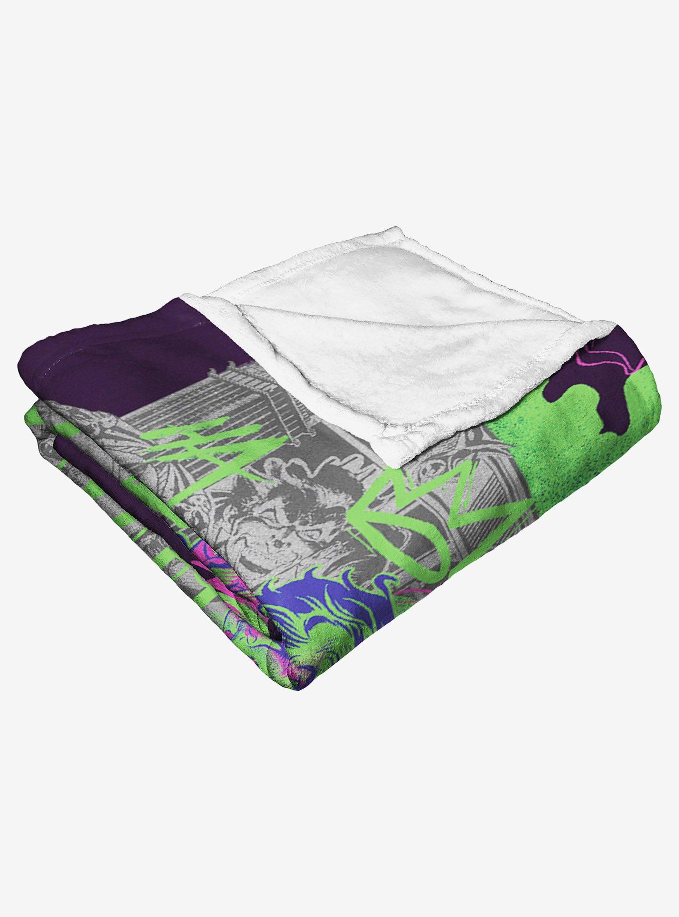 WB 100 DC Batman The Joker Clown Prince Silk Touch Throw, , alternate