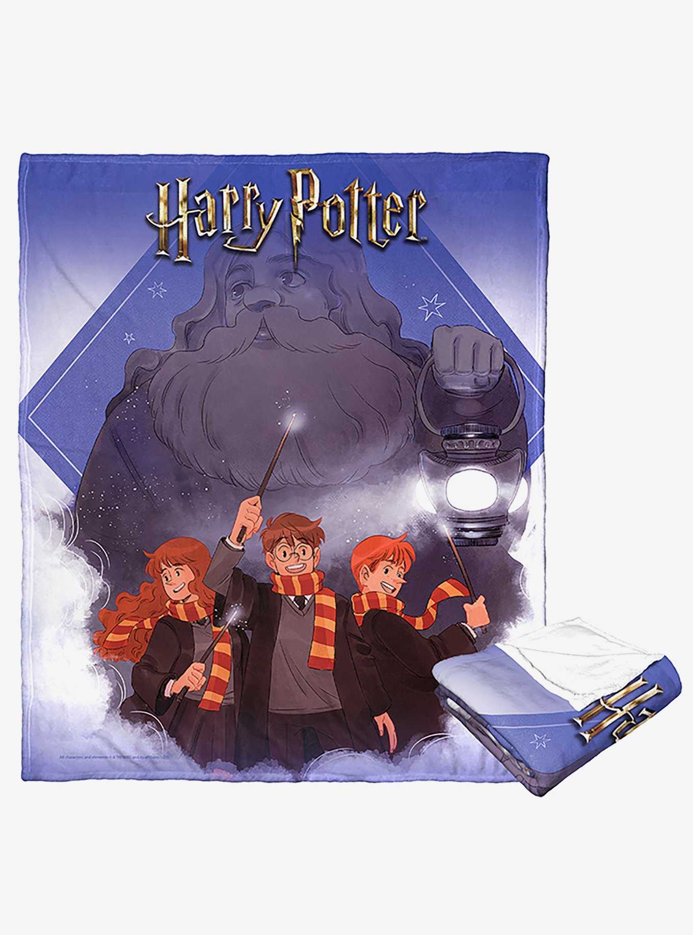 WB 100 Harry Potter Guide Us Hagrid Silk Touch Throw, , hi-res