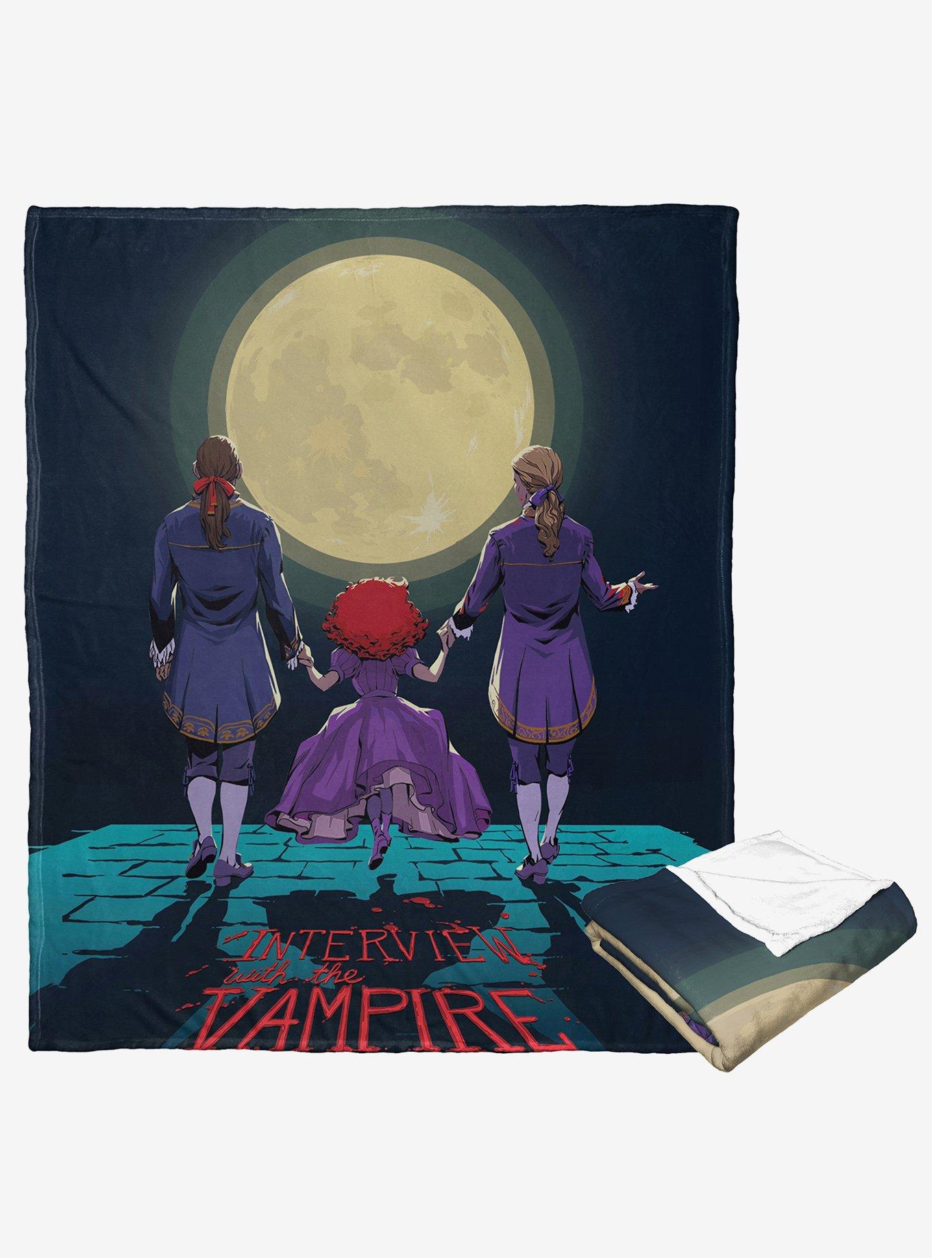 WB 100 Interview With A Vampire Powerful And Beautiful Silk Touch Throw, , alternate