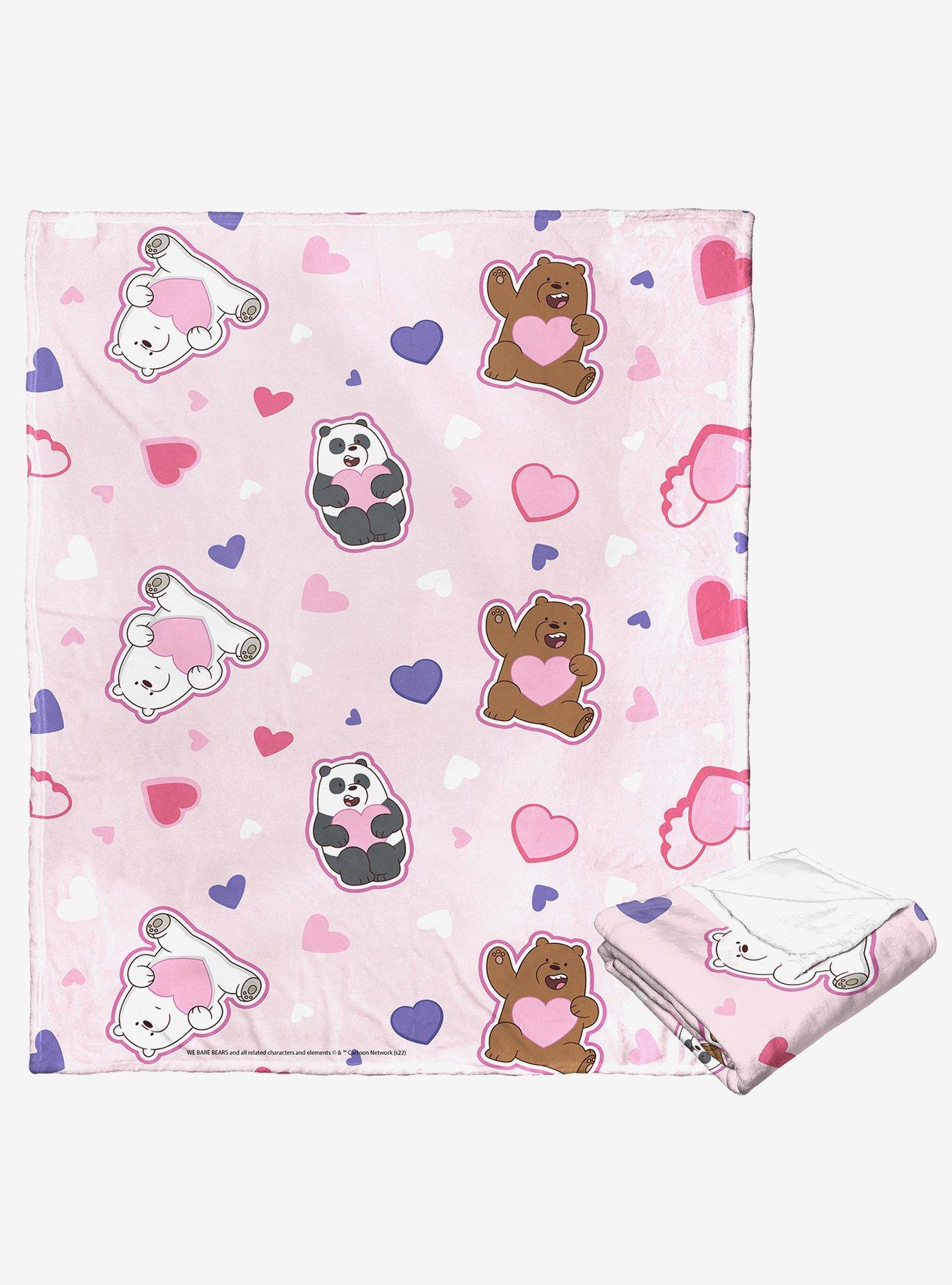 We Bare Bears Sweet Bears Silk Touch Throw, , alternate