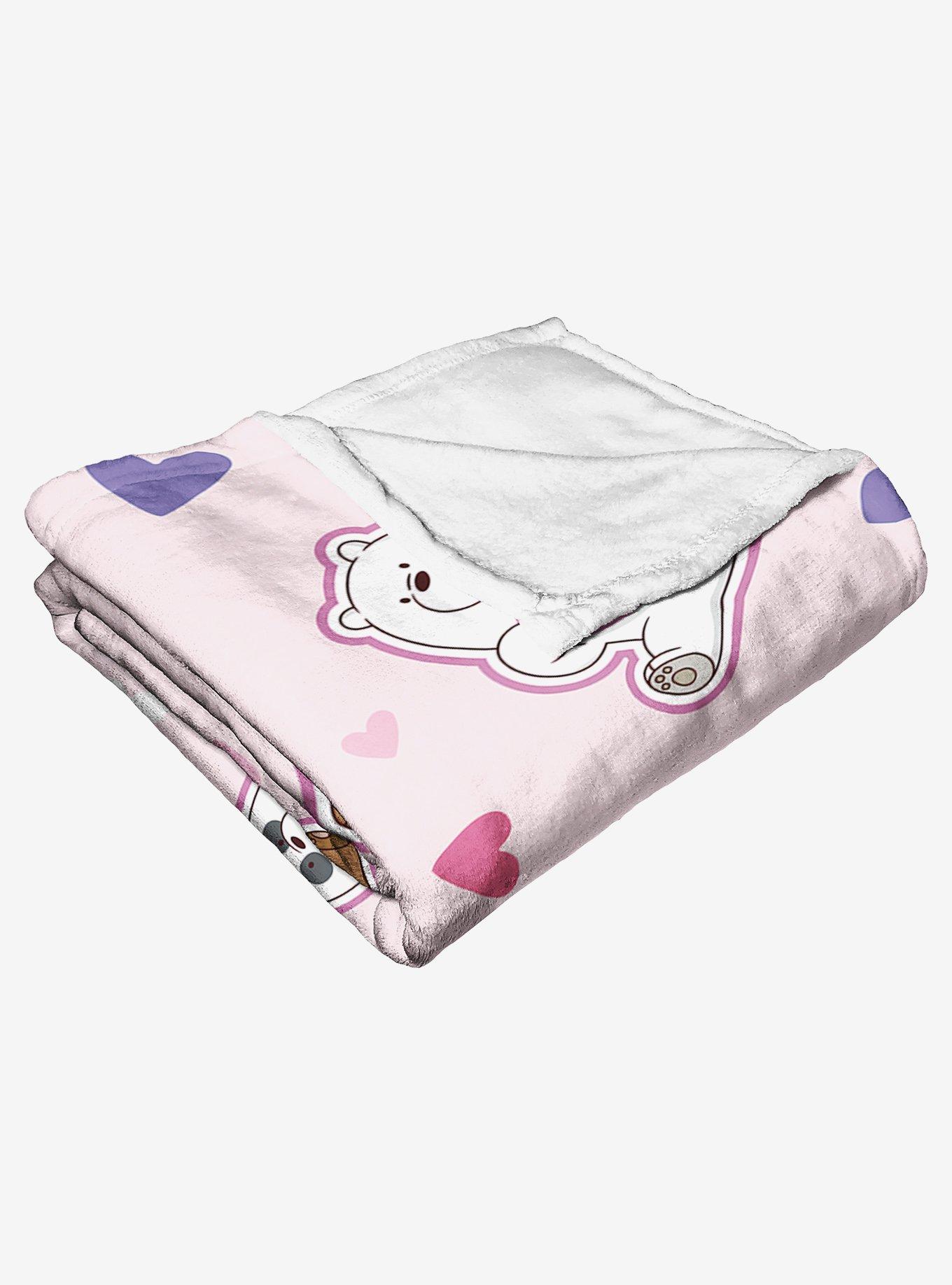 We Bare Bears Sweet Bears Silk Touch Throw, , alternate