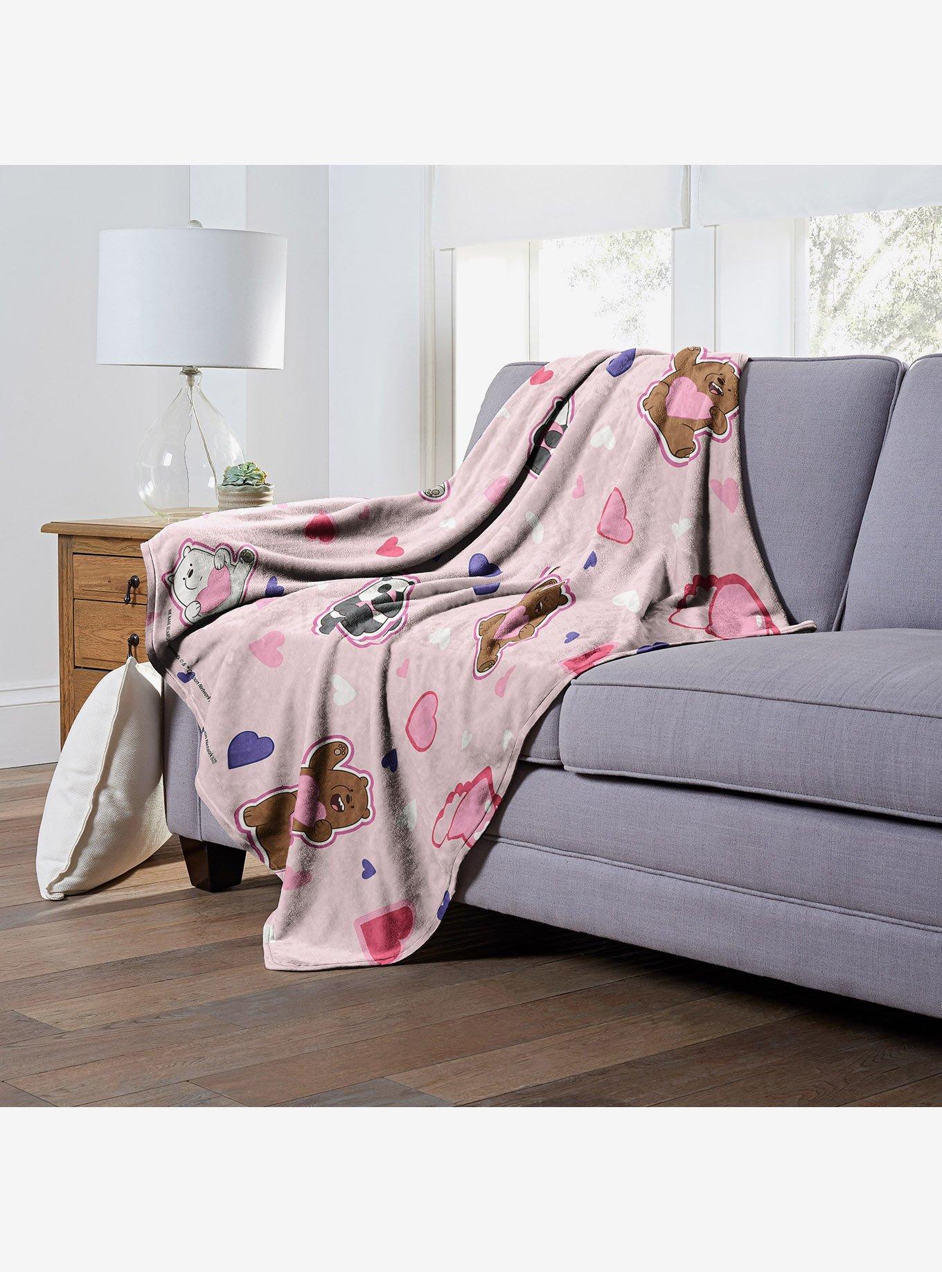 We Bare Bears Sweet Bears Silk Touch Throw