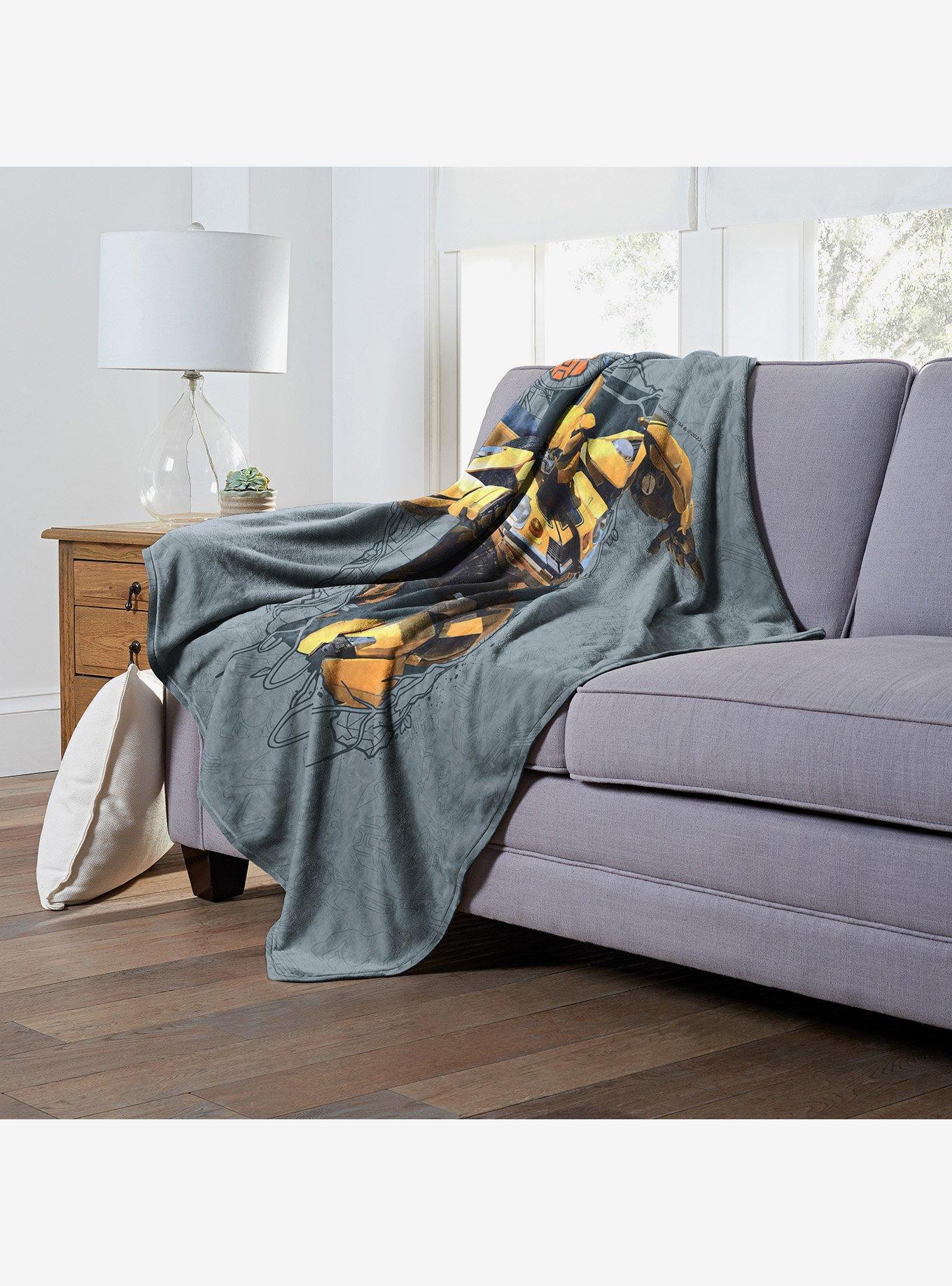 Transformers: Rise Of The Beasts Bumblebee Silk Touch Throw, , alternate