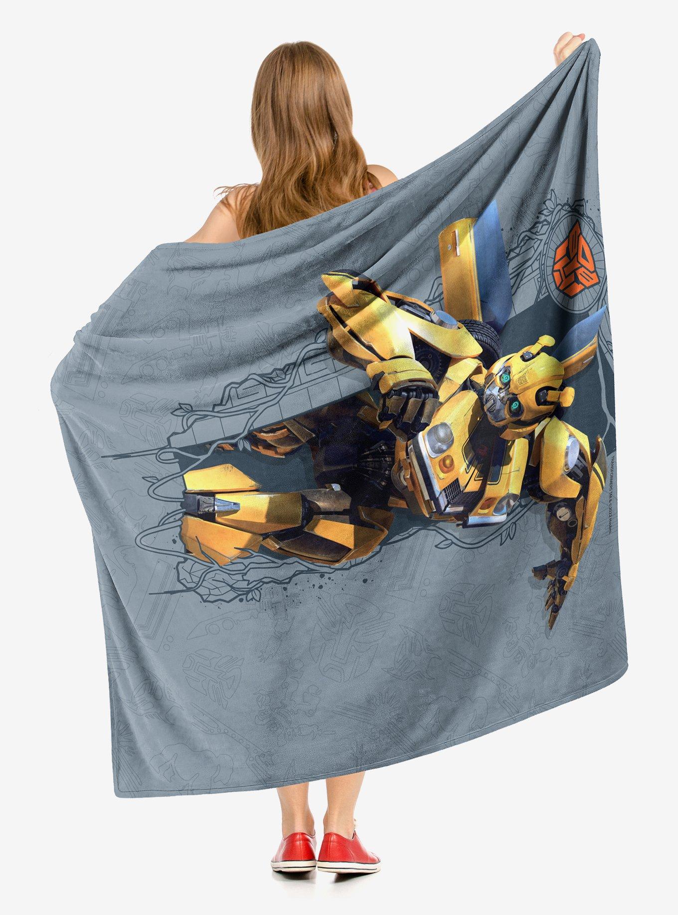 Transformers: Rise Of The Beasts Bumblebee Silk Touch Throw, , alternate