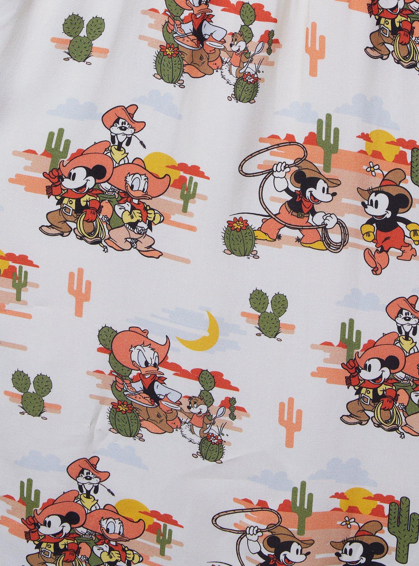 Disney Mickey Mouse and Friends Western Plus Size Smock Dress — BoxLunch Exclusive, , alternate