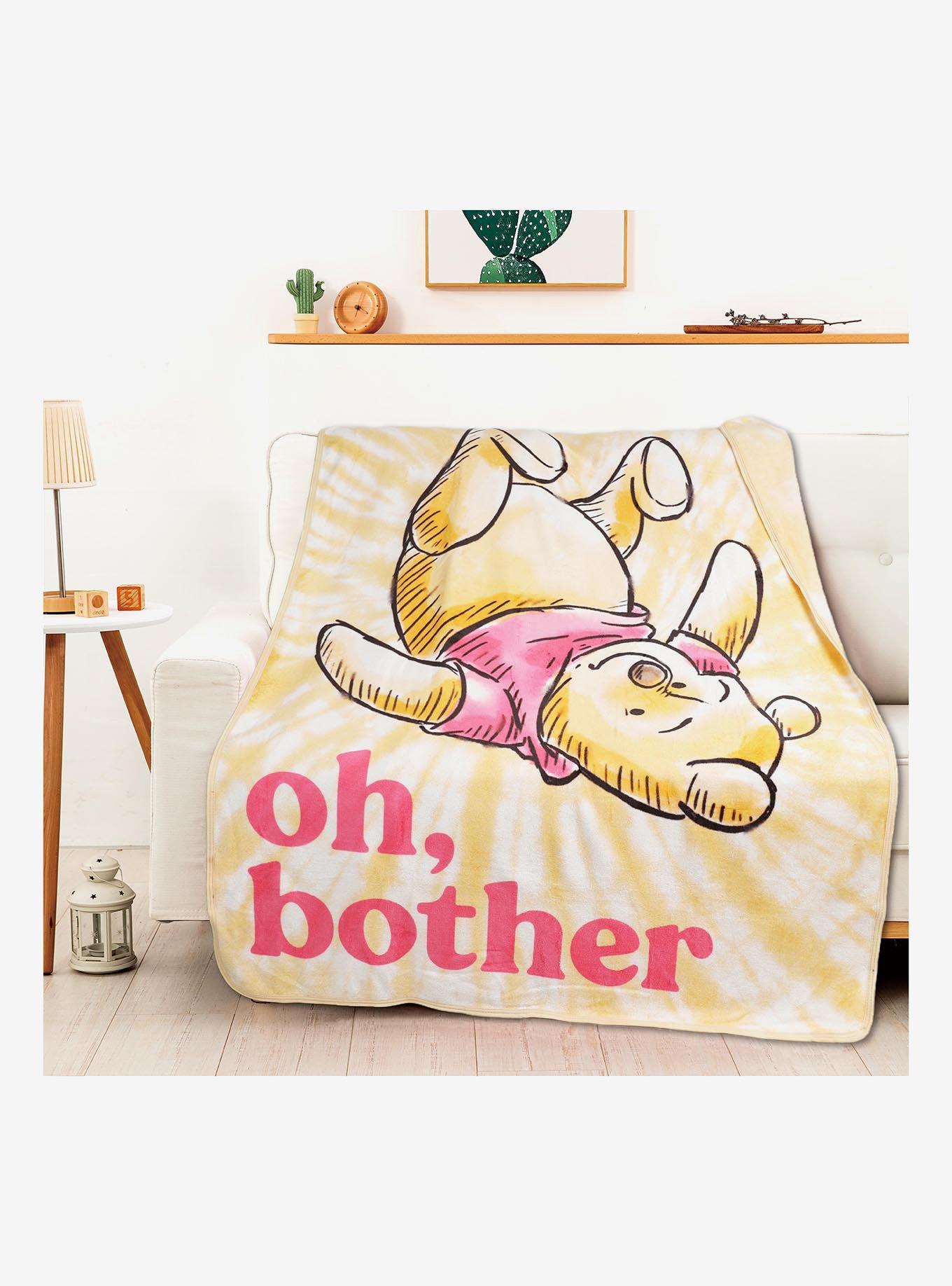 Disney Winnie The Pooh Oh Bother 46X60 Silk Touch Throw, , alternate