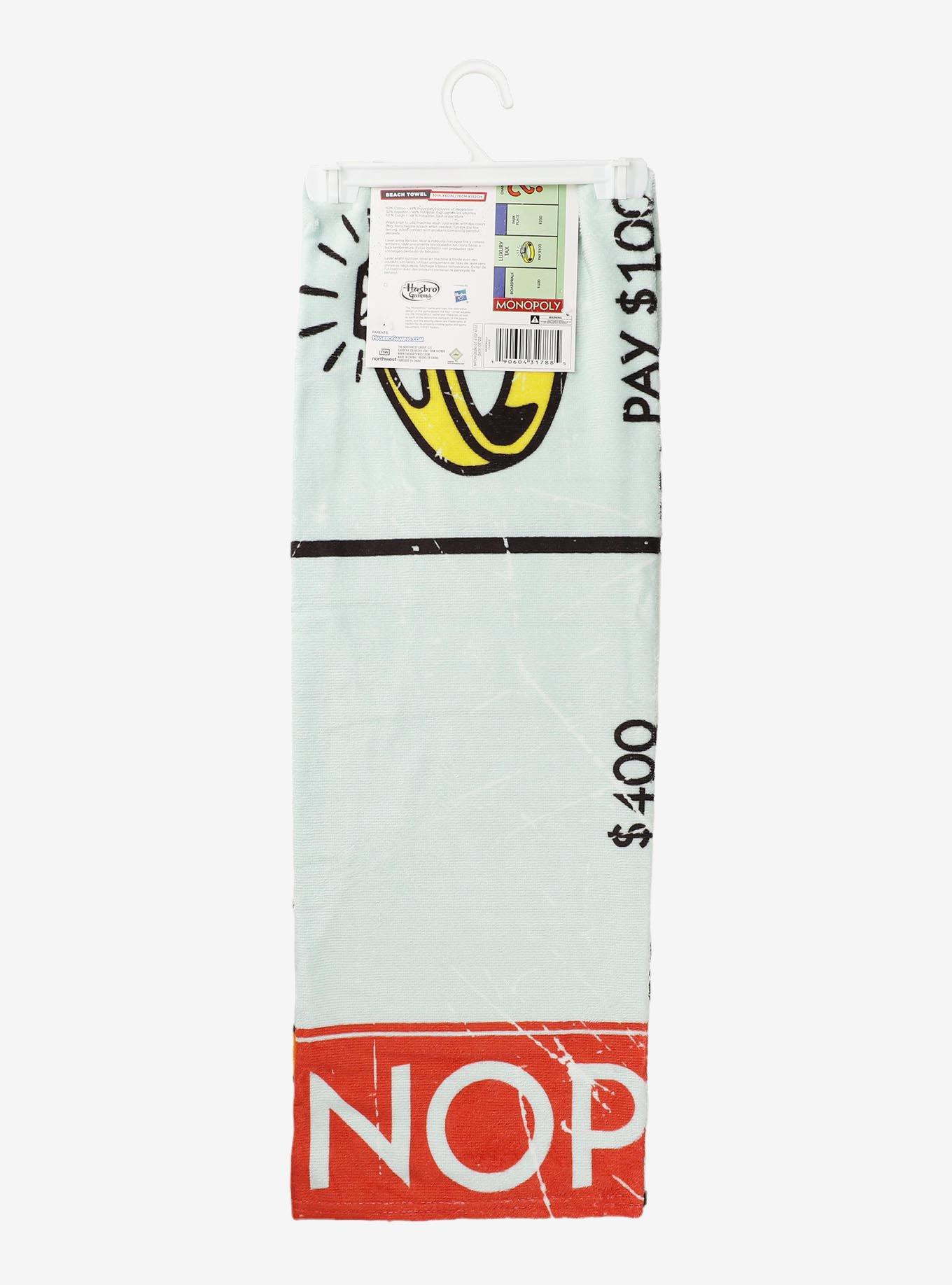 Monopoly Chance Beach Towel, , alternate