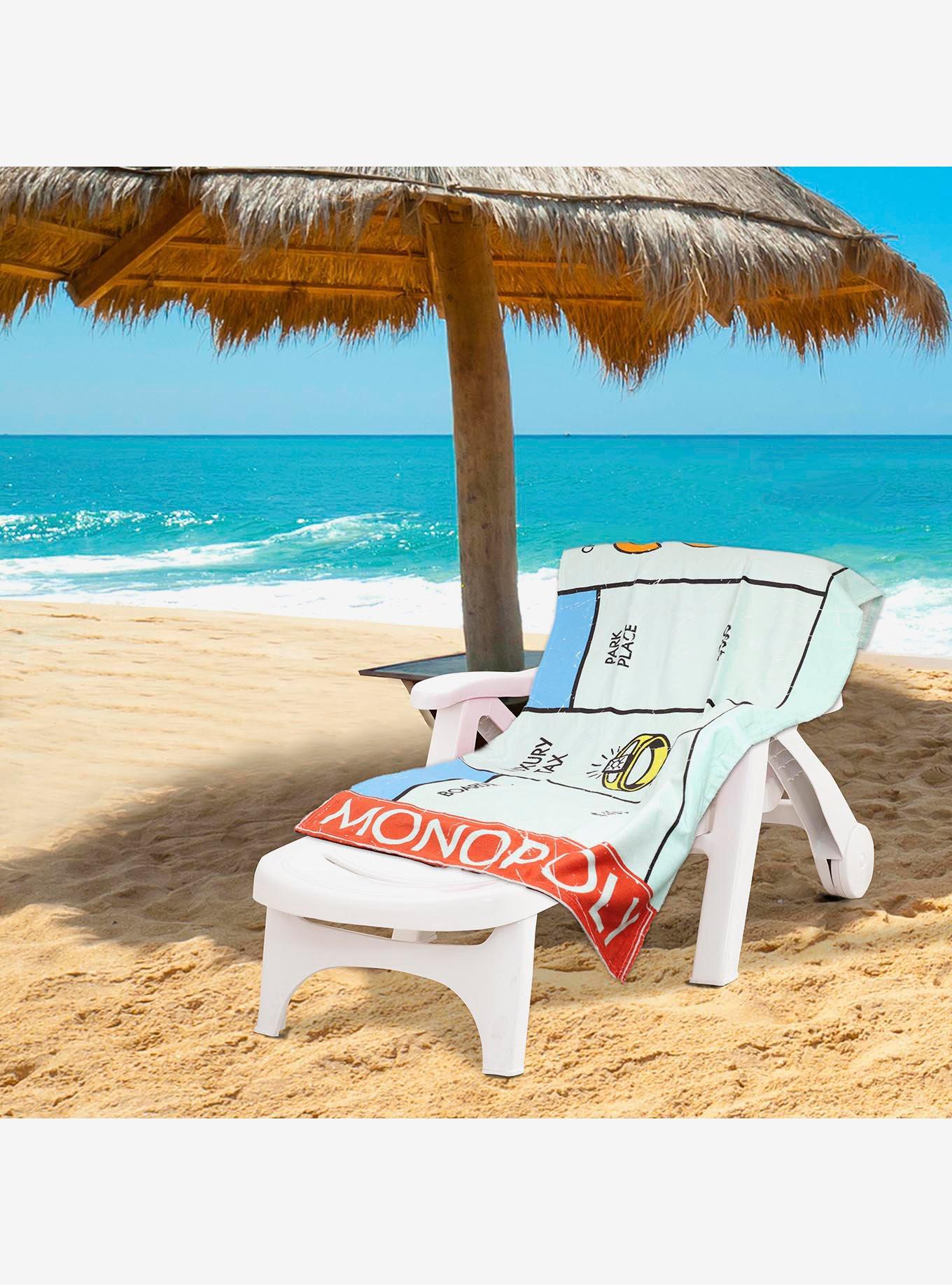 Monopoly Chance Beach Towel
