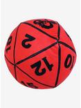 Dungeons And Dragons Red D20 Dice Travel Cloud Pillow, , alternate