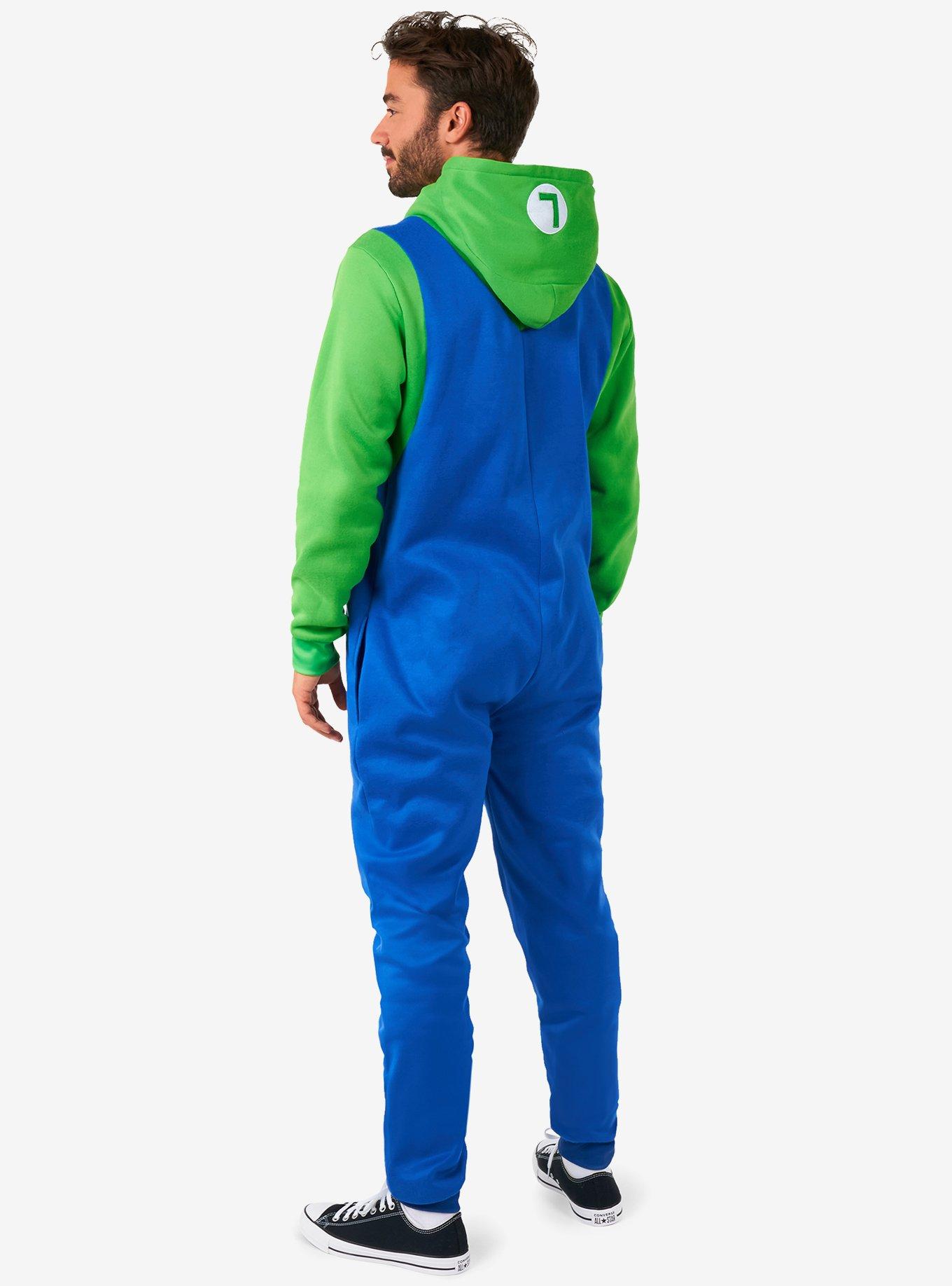 Super Mario Bros. Luigi Onesie, , hi-res