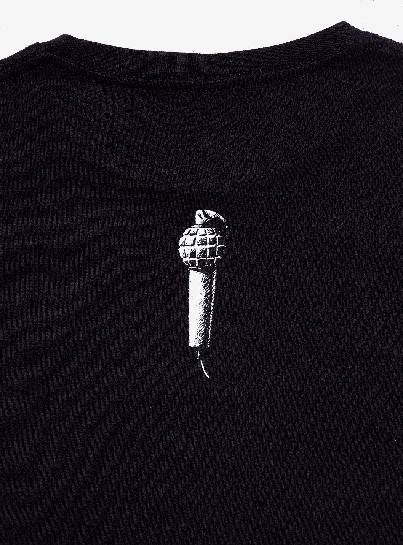 Rage Against The Machine Air Raid T-Shirt, BLACK, alternate