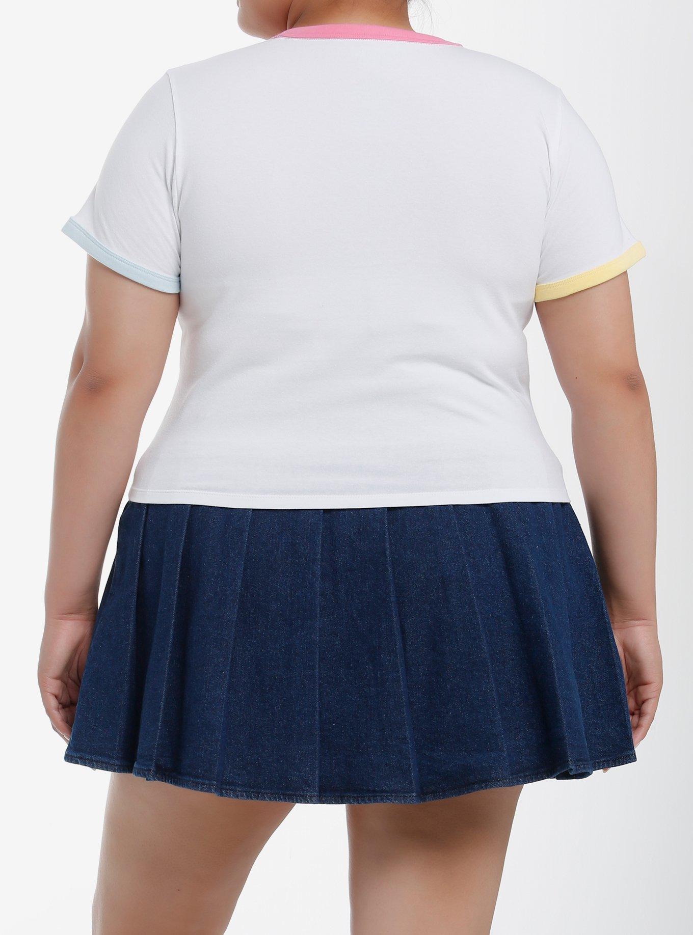 Hello Kitty And Friends Balloon Ringer Girls Baby T-Shirt Plus Size, MULTI, alternate