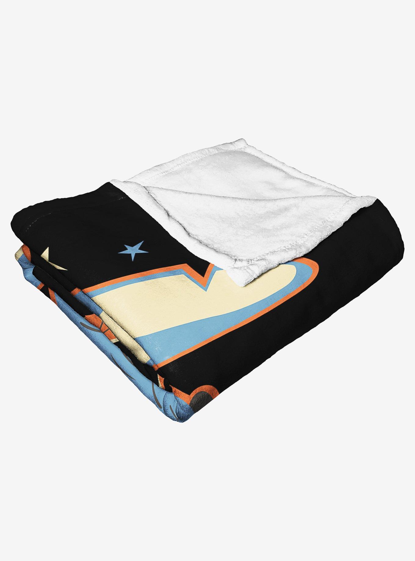 Disney Lilo And Stitch Witch Stitch Boo Silk Touch Throw Blanket, , alternate