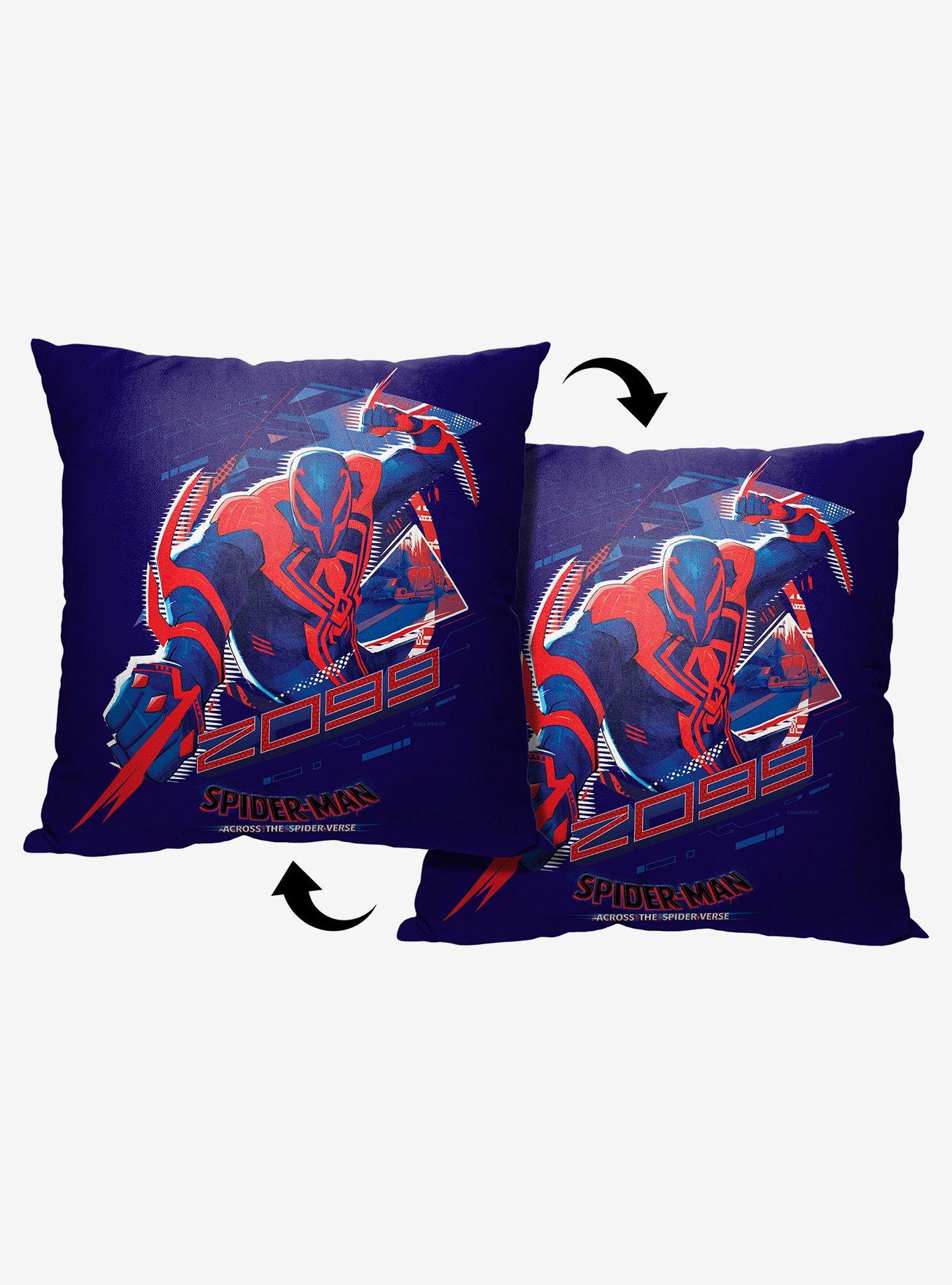 Marvel Spider-Man Across The Spiderverse 2099 Printed Throw Pillow, , alternate