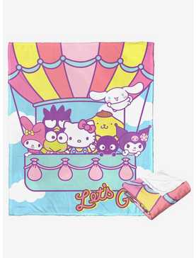 Hello Kitty Flying Together Silk Touch Throw, , hi-res